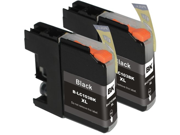 ink4work© Set of 2 Pack LC103 LC 103 HY Compatible Ink Cartridge Set ink4work Wristband for Brother MFC J285DW MFC J4310DW MFC J4410DW MFC J450DW MFC J451