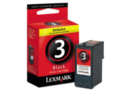 LEX18C1530 Lexmark No. 3 Black Ink Cartridge