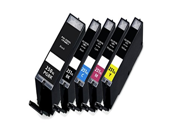 HouseOfToners Compatible Ink Cartridge Replacements for Canon PGI 250XL 1 Black and CLI 251XL 1 Black 1 Cyan 1 Magenta 1 Yellow 5 Pack