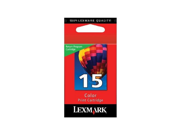 Lexmark 18C2110 OEM Ink 15 Z2300 X2600 X2670 Color Return Program Ink 150 Yield OEM