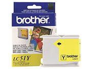 Genuine NEW Brother LC51Y Yellow Ink Cartridge