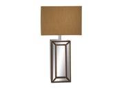 The Distinctive Wood Mirror Table Lamp