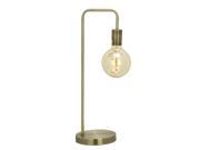 Stylish Metal Gold Table Lamp with Bulb