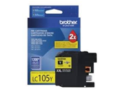 Genuine OEM brand name Brother Extra Hi Yield Yellow Inkjet for MFC J4410DW LC105Y