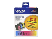 BRTLC613PKS Brother Color Ink Cartridges