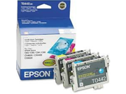Genuine OEM brand name Epson Stylus CX4600 Multi PackDURABrite Ink C M Y 1.2K Yield T044520