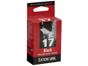 Lexmark Cartridge No. 17 Print Cartridge 1 X Black Blister