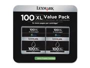 14N1187 100XL High Yield Ink 2 Pack 510 Page Yield Black by LEXMARK Catalog Category Computer Supplies Data Storage Printer Supplies Accessories