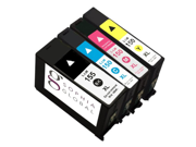 Sophia Global Compatible Ink Cartridge Replacement for Lexmark 155XL and 150XL 1 Black 1 Cyan 1 Magenta 1 Yellow