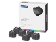 KATUN COMPATIBLE SOLID INK FOR XER PHSR 8500 - 6 STANDARD BLACK INK STICKS (39391) - KATUN COMPATIBLE SOLID INK FOR XER PHSR 8500 - 6 STANDARD BLACK INK STICKS (39391) -