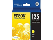 Genuine OEM brand name Epson Yellow Inkjet Cartridge for Stylus NX125 127 130 230 T125420