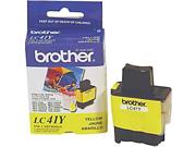Genuine OEM brand name BROTHER 1840C 1940CN 2440C Yellow Inkjet Cartridge 400 Yield LC41Y