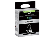 Lexmark 100 14N0820 Black OEM Genuine Inkjet Ink Cartridge Retail by Lexmark