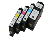 Ink4work Set of 4 pack Comptible Lexmark 150XL Ink Cartridge For Lexmark Pro715 Pro915