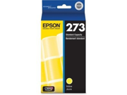 Genuine Epson 273 Color Photo Black Cyan Magenta Yellow Ink Cartridge 4 Pack Includes 1 each of T273120 T273220 T273320 T273420 for Epson Expression XP 600