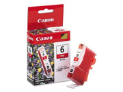Canon BCI6R BCI 6 Ink Tank 370 Page Yield Red CNMBCI6R