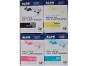 Alps 106058 00 Color and Black Ink Cartridge 4 Pack CMYK MD Series Printers