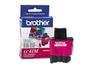Brother Genuine Brand Name OEM LC41M LC 41M Magenta Inkjet Cartridge 400 YLD