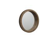 Benzara 59850 Wood Frame Mirror