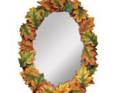 Small Oak Leaves Mirror