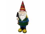 BENZARA ALP DXX102 17 Inch Multi colored Gnome with Shovel