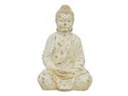Benzara 63929 Resin Buddha Sitting