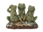 BENZARA 40864 Lovely and Righteous Ceramic Frog