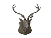 Benzara 63896 Resin Deer Head Wall Decor