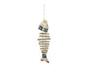 Exclusive Ceramic Wood Fish Hanging