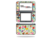 MightySkins Protective Vinyl Skin Decal for New Nintendo 3DS XL 2015 Case wrap cover sticker skins Flower Garden