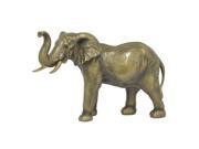 Benzara 32371 Resin Elephant