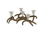 Benzara 66867 Metal Antler Candelabra