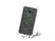 REIKO SAMSUNG GALAXY S7 ACTIVE CLEAR BUMPER CASE WITH AIR CUSHION PROTECTION IN CLEAR