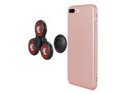 REIKO IPHONE 7 PLUS/ 6 PLUS/ 6S PLUS CASE WITH LED FIDGET SPINNER CLIP ON IN ROSE GOLD