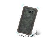 REIKO SAMSUNG GALAXY S7 ACTIVE CLEAR BUMPER CASE WITH AIR CUSHION PROTECTION IN CLEAR BLACK