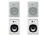 Acoustic Audio CS IW530 In Wall Speakers 3 Way Home Theater 1000 Watt 2 Pair Pack CS IW530 2Pr