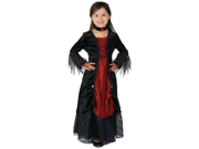 Girls Gothic Vampire Costume