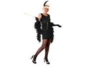 Black Fringe 1920 s Flapper Costume