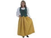 Gold Peasant Skirt