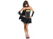 Sexy Batgirl Corset Costume Small