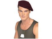 Soldiers Beret Red One Size