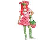Child Deluxe Strawberry Shortcake Costume Rubies 883489