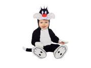 Infant Looney Tunes Sylvester Cat Costume Rubies 881542