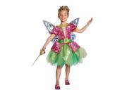 The Pirate Fairy Disney Deluxe Pirate Tink Child Costume 3T 4T