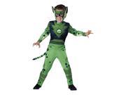 Child Wild Kratts Green Cheetah Costume
