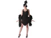 Deluxe Black Flapper Costume