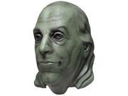 Green Benjamin Franklin Adult Mask