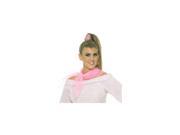 50 s Poodle Pink Adult Costume Scarf