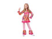 Child Disco Top and Bell Bottoms Costume