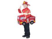 Child Ride in Firetruck Costume